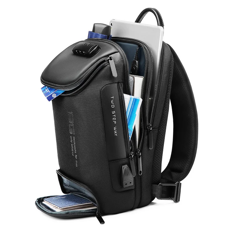 Umhängetasche, Brusttasche, Schultertasche für Damen und Herren