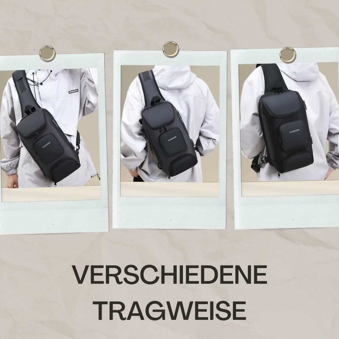 Vielseitige Schultertasche – Modernes Design mit praktischen Features