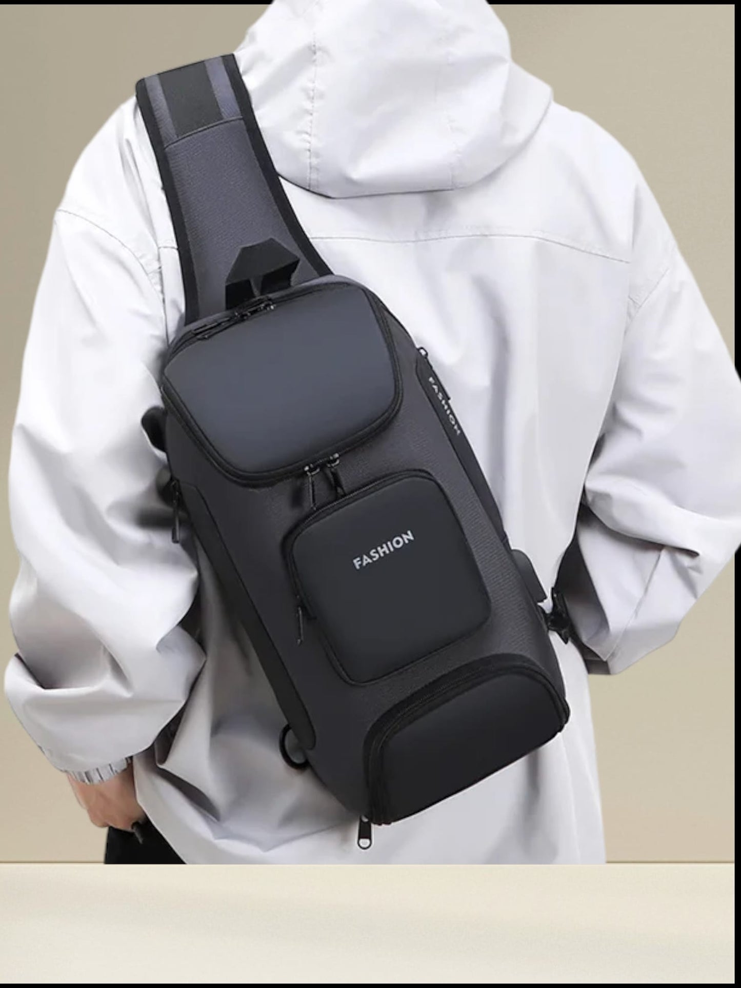Vielseitige Schultertasche – Modernes Design mit praktischen Features
